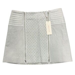 Rebecca Taylor Gray Textured Skirt NWT